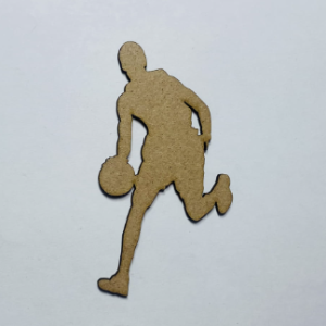 Basketball Player Wooden Cutout